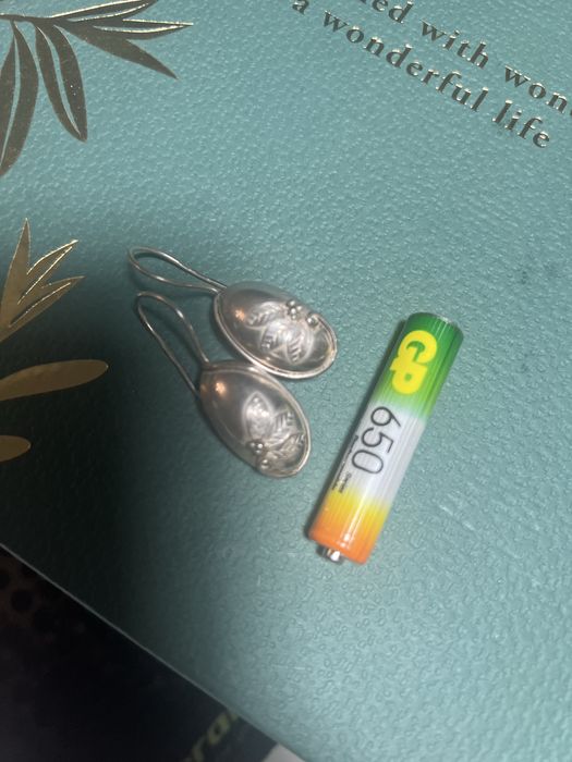 Kolczyki srebrne prl 925