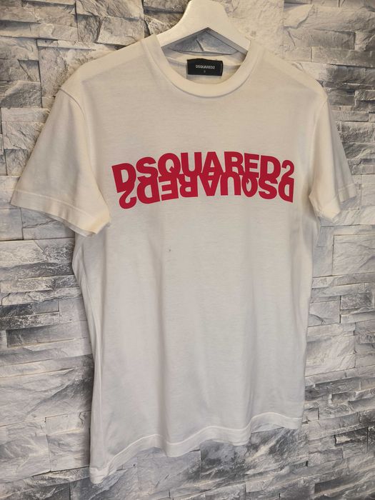 Koszulka Dsquared2 DSQ2 T-Shirt Biała Logo S