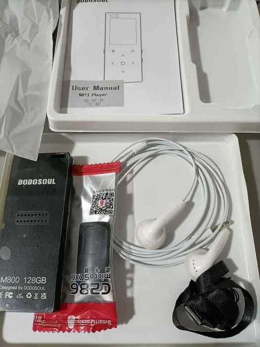 Odtwarzacz MP3 64GB BT 5.2 FM DODOSOUL M800 czarny