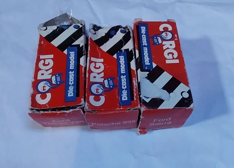 Lote de 3 miniaturas antigas Corgi