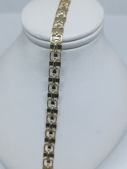 Złota bransoletka 585 długość 20 cm