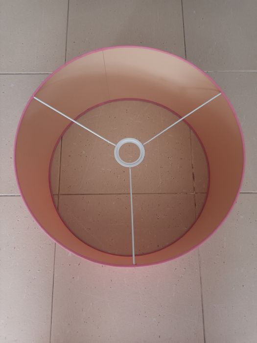 Abajur Rosa  novo