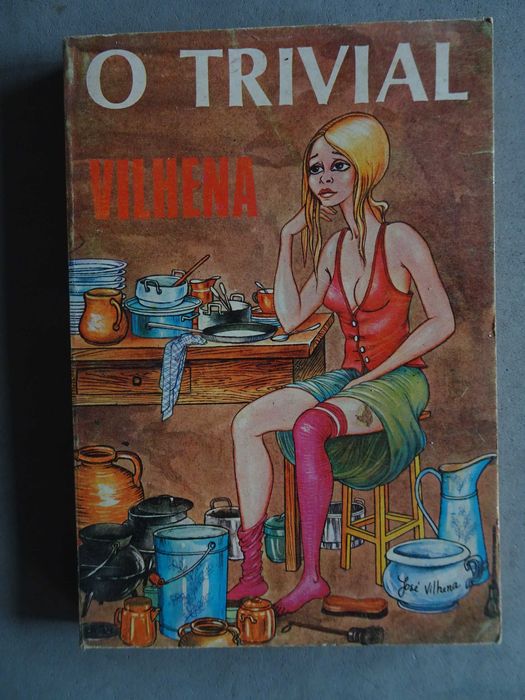 Livro Banda desenhada Vilhena - O trivial