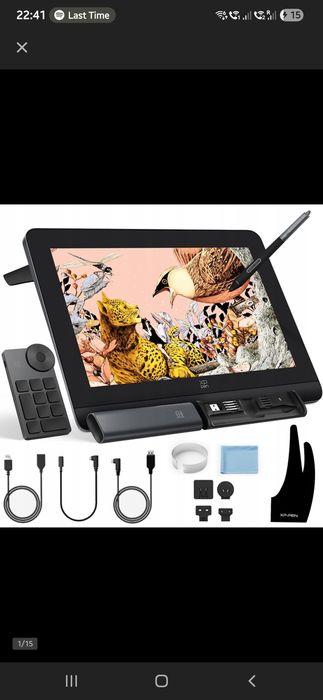nowy tablet graficzny XP-PEN artist PRO 16 2ND 5080LPI 2560x1600