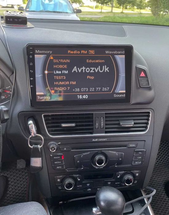 Дисплей AUDI Q5 Navi GPS Q 5 A4 B8 Ауді А4 MMI Магнітола CarPlay Андроїд 16