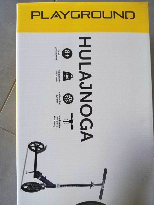 Hulajnoga miejska PlayGround z dużymi kołami
