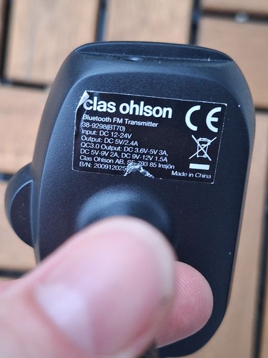 Transmiter samochodowy FM