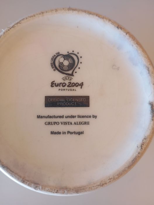 Caneca euro 2004