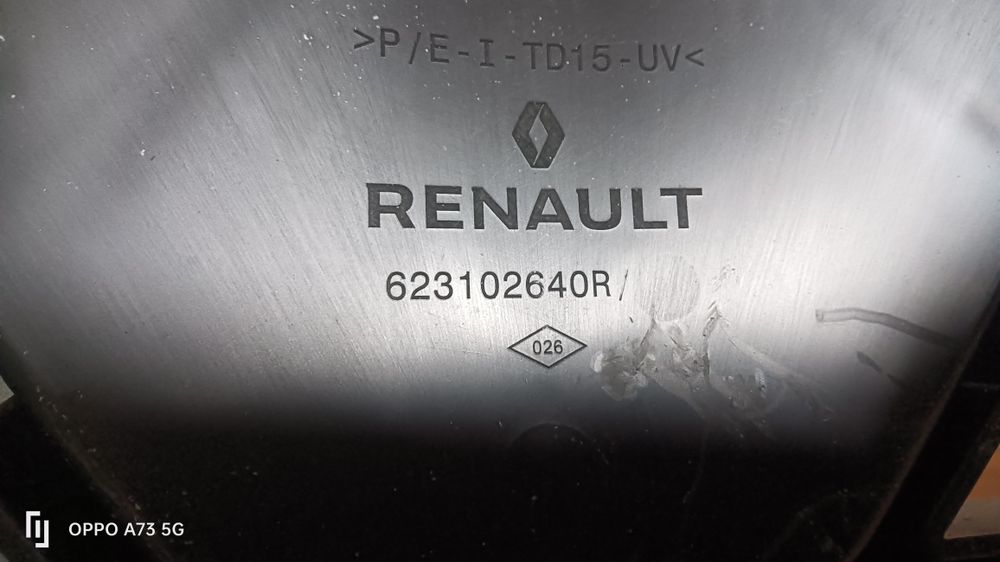 Grelha Renault Kangoo 2022 original