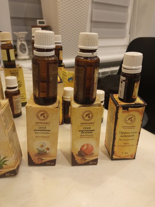 Олії косметичні набір 22 шт