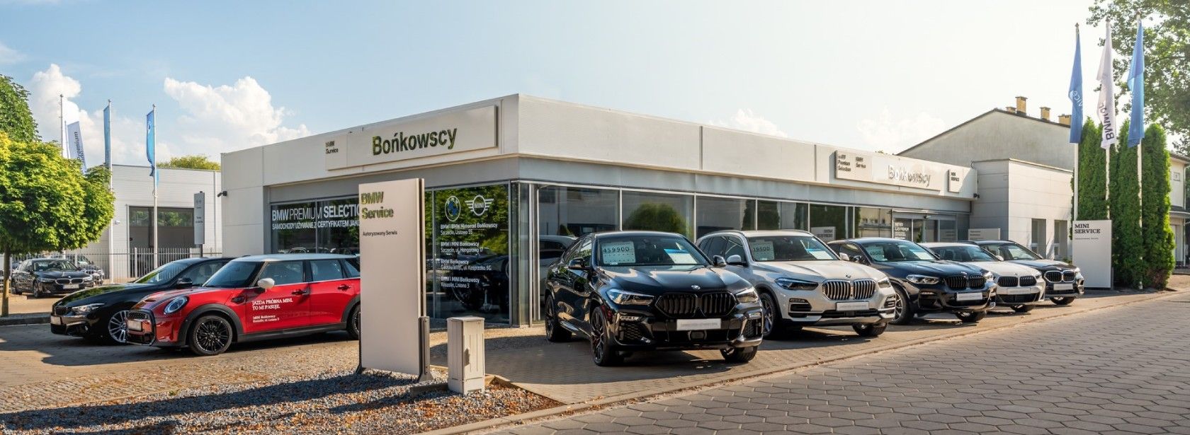BMW & MINI BOŃKOWSKI top banner