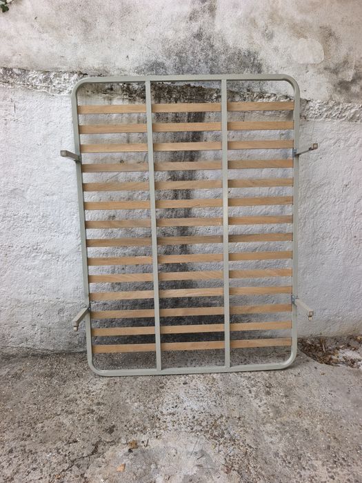 Conjunto 2 colchões com estrados