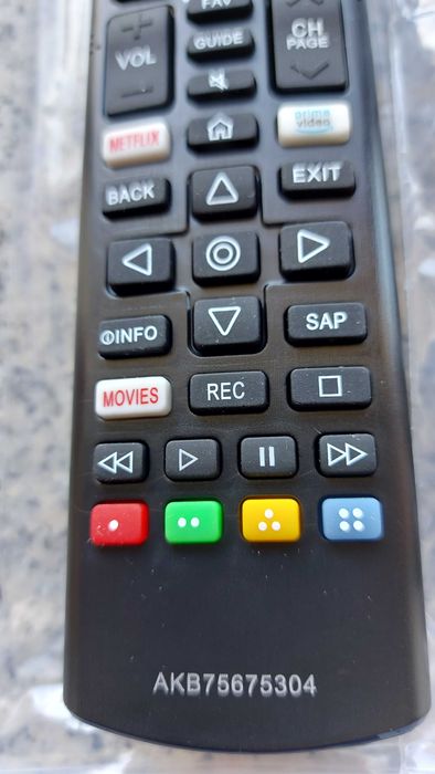 Remote Controls for New LG TVs64172205967106122