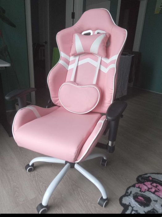 Крісло Special4You ExtremeRace рожеве
