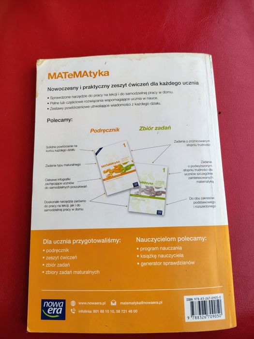 Sprzedam Matematyka 1 ćwiczenia i zadania Nowa Era
