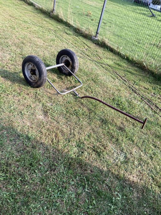 Wózek przyczepka do roweru , ręczna , na działke