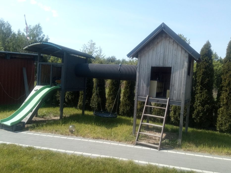 Domek dla dzieci plac zabaw