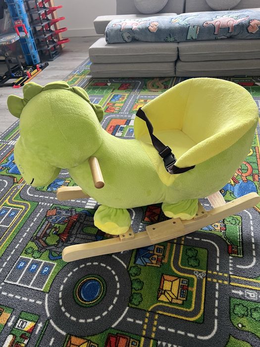 Brinquedo baloiço dinossauro