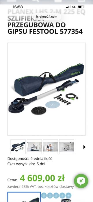 Festool LHS 2-M EQ Żyrafa idealny stan