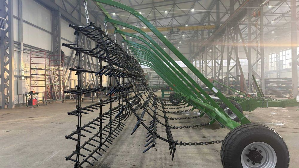 Борона шлейфова зубова БШЗ-11 м Аякс Агро зуб McFarLane шлейф