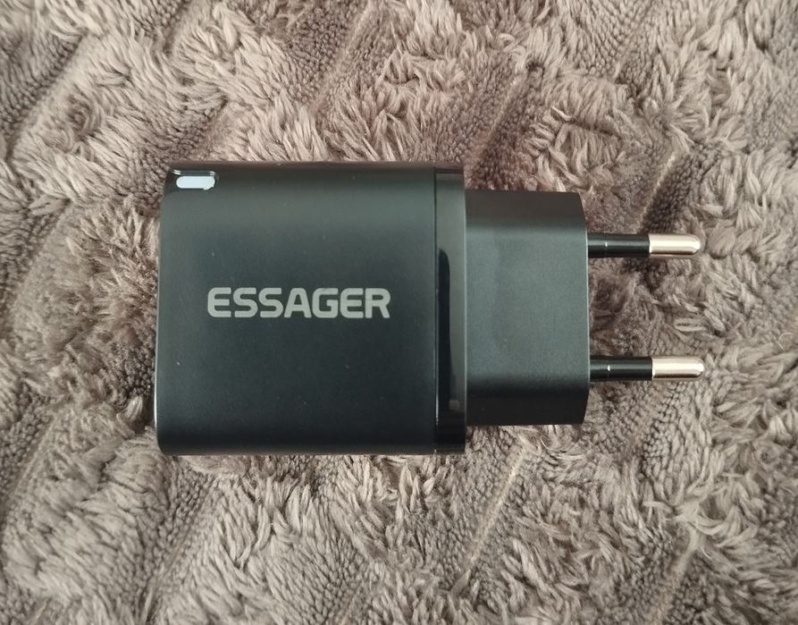 Блок  адаптер швидка зарядка Essager 30w + кабель 60w