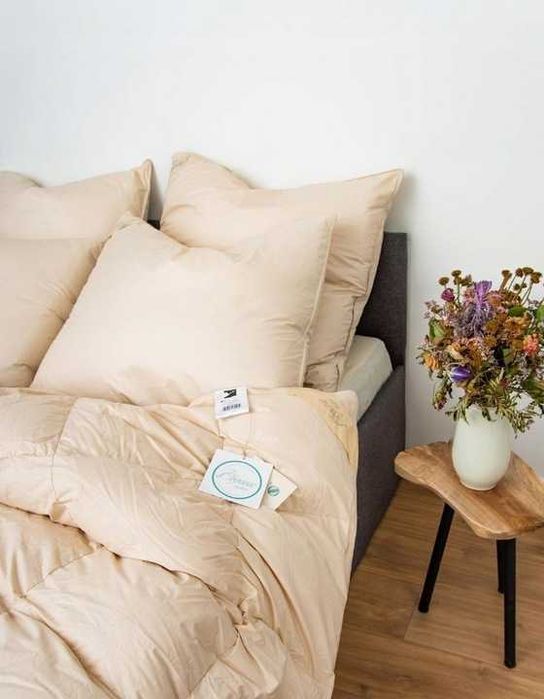 Poduszka puchowa 40x40 jasiek 70% puch gęsi  2-pack 2 sztuki zestaw