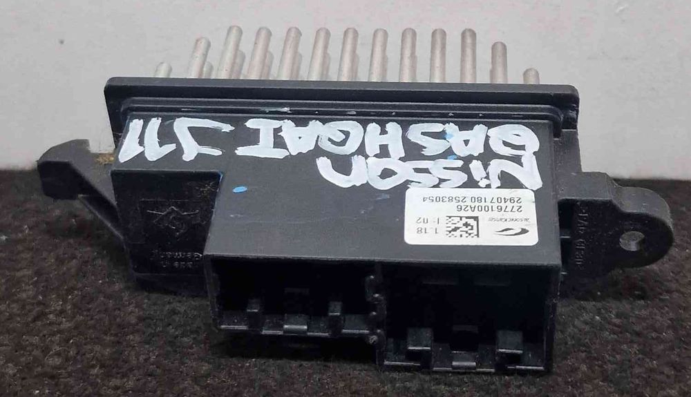 Resistência da Chauffage / Sofagem 29407180 - NISSAN QASHQAI II