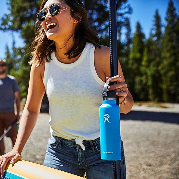 Butelka 32oz Wide Mouth Flex Cap, Fossil 946 ml / Hydro Flask