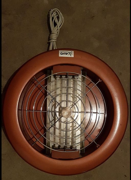 Braseira elétrica circular com 2 interruptores 1000W (NOVA)