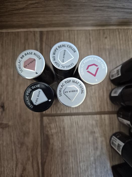 Lakiery hybrydowe, ozdoby komplet