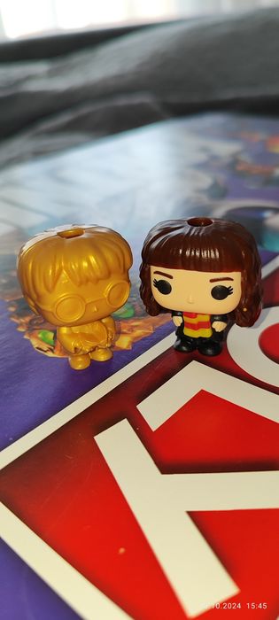 Harry Potter (złoty) + Hermiona