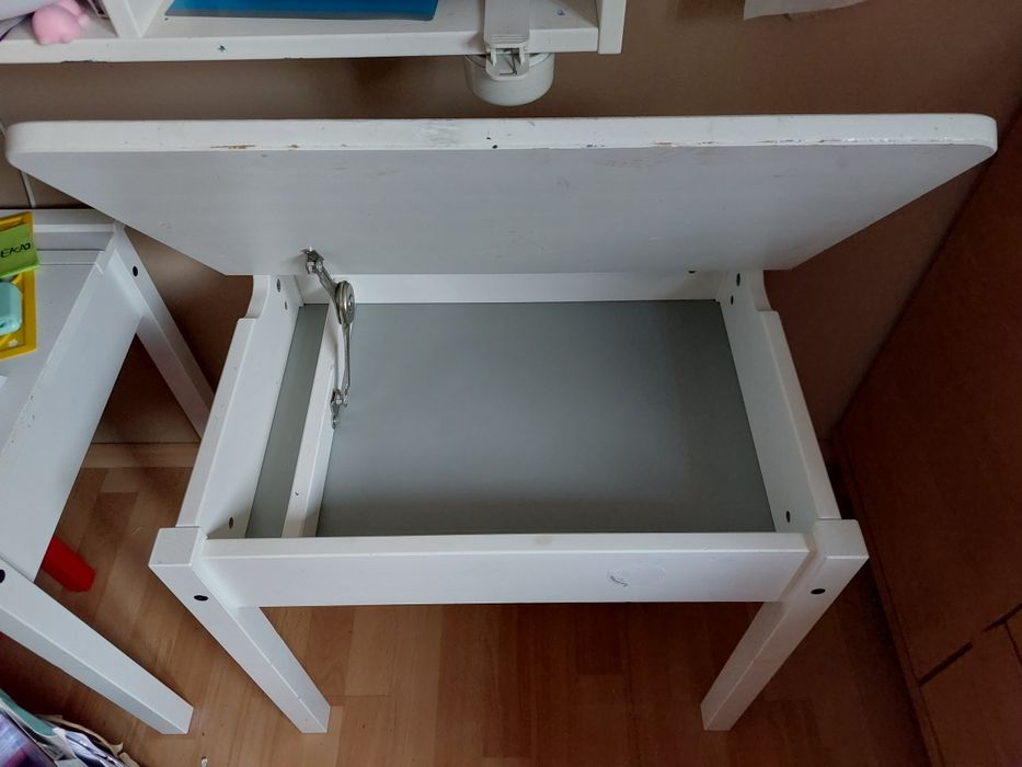 Sundvik Otwierane biurko IKEA białe