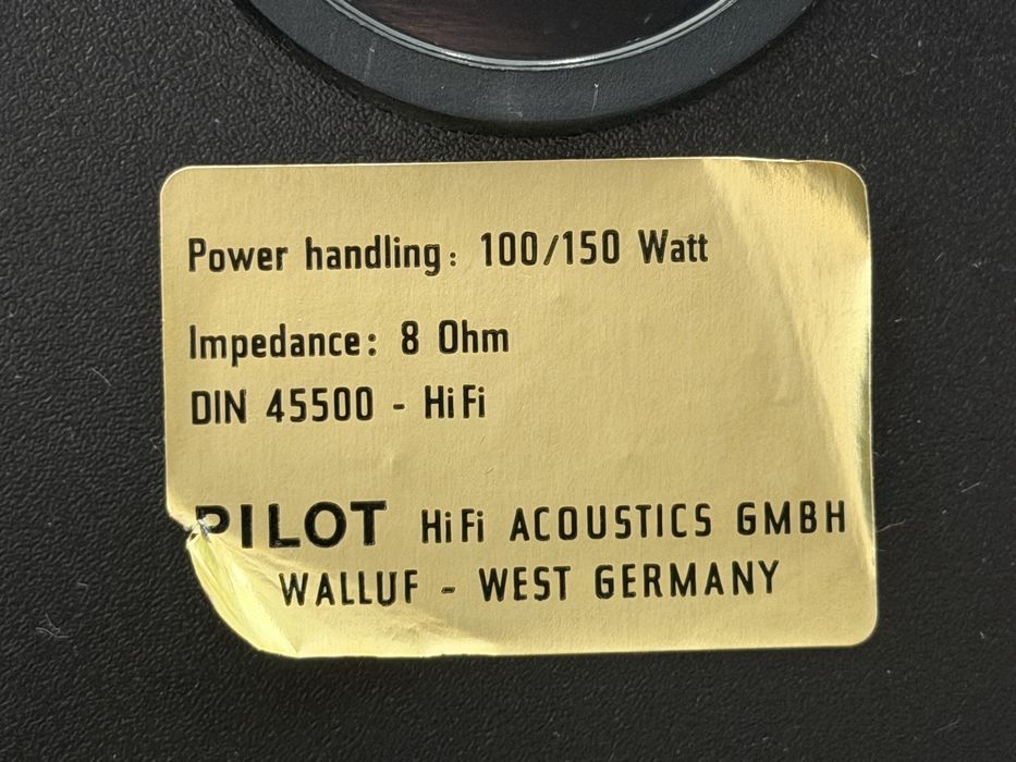 ‼️Kolumny podstawkowe Pilot 150W, Audio Room