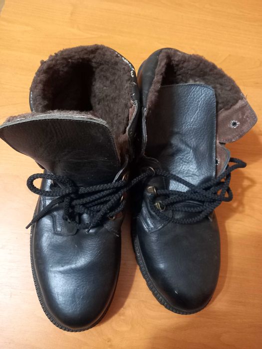 ботинки мужские, зимние - берцы