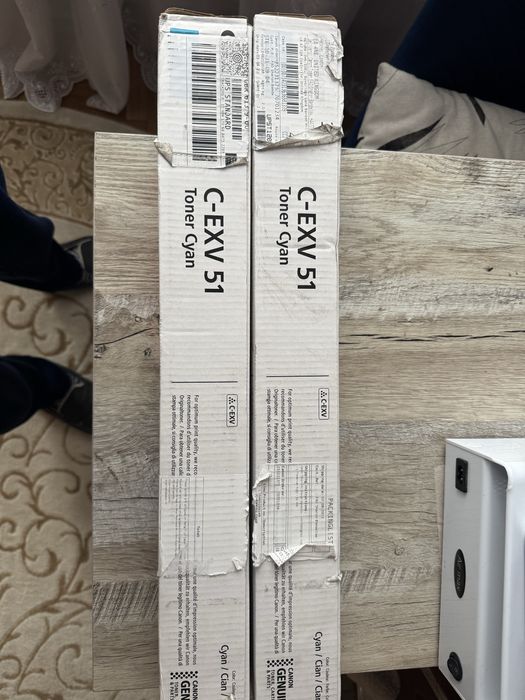 Тонер картридж Canon C-EXV 51, чорний, сірий , пурпоровий, жовтий