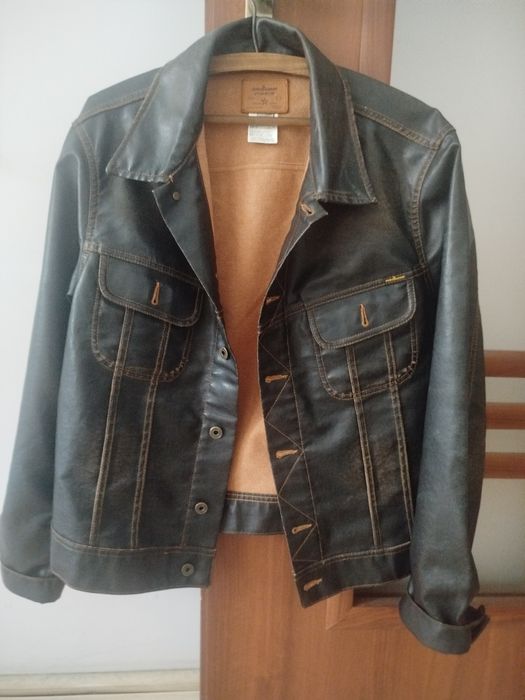 Kurtka męska skórzana XL