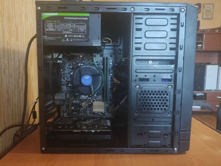 Компьютер Intel i3-7100(4x3,90),GT 1030 2Gb ,DDR4 16Gb,SSD 120,HDD 500