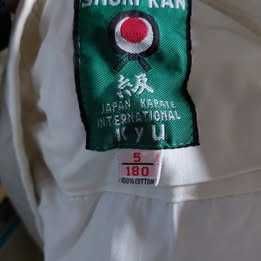 Casaco kimono de karaté tamanho 5, para 1,80m