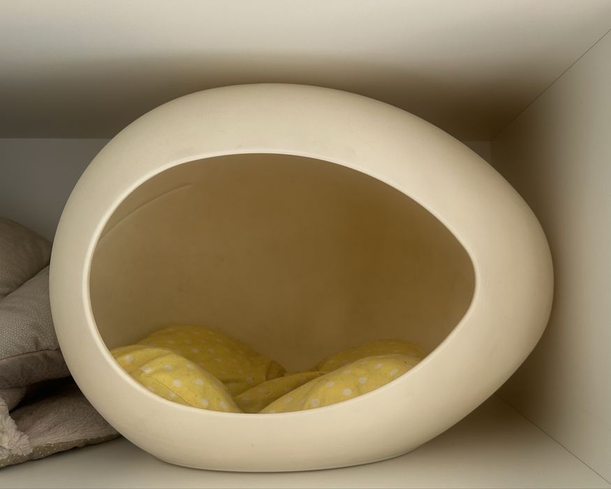 Poopoopeedo – stylowe legowisko Jajko dla kota/psa nowoczesny design