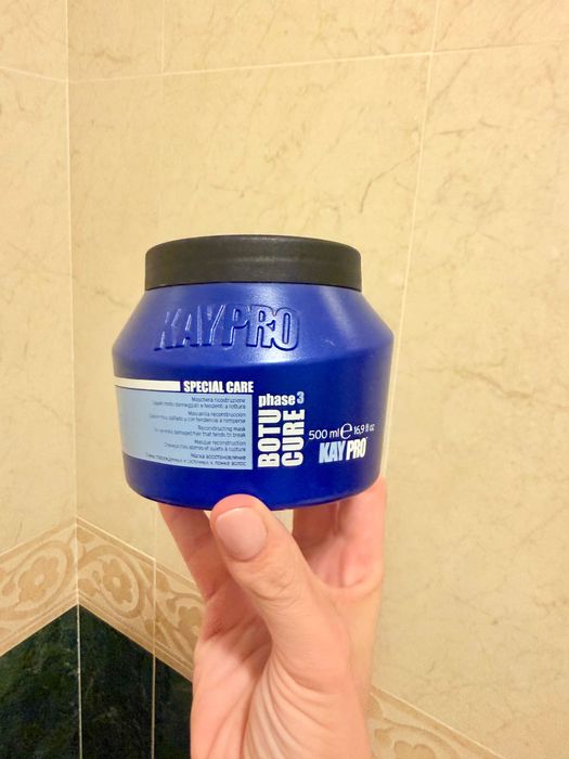 Spray, champô e máscara KAYPRO