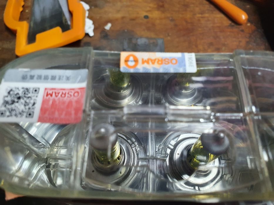 Żarówki h7 osram barwa żółta