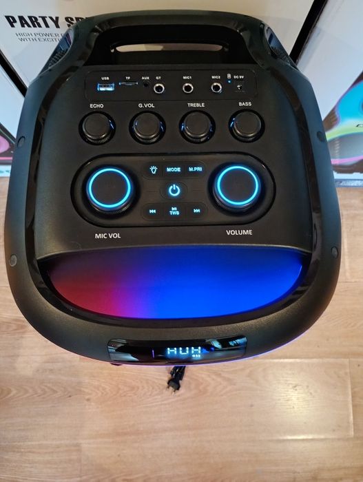 Караоке акустика Temeisheng- 15(блютуз,SD, USB, FM) ПультДУ, микрофон