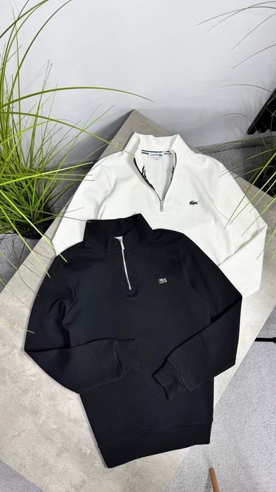 ‼️NEW‼️БЕЗ ПРЕДОПЛАТ‼️Мужской свитшот полу замок лакоста Lacoste | полу зип лакоста | полу замок Lacoste | мужска кофта 1/3 лакоста | Lacoste |