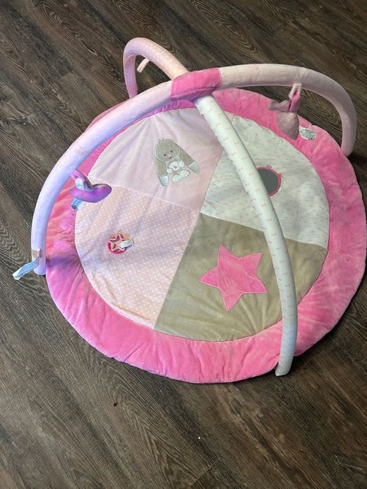 Mata edukacyjna różowa