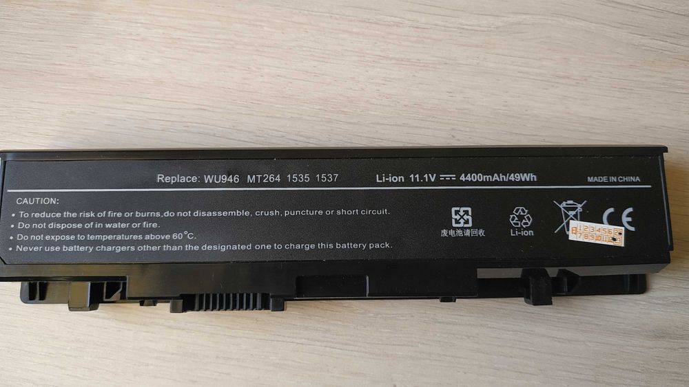 АКУМУЛЯТОР  АКБ для ноутбука DELL STUDIO 1535 1536 1537 1555 1557