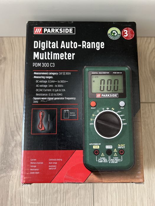 Multimetr/miernik Parkside PDM 300 C3