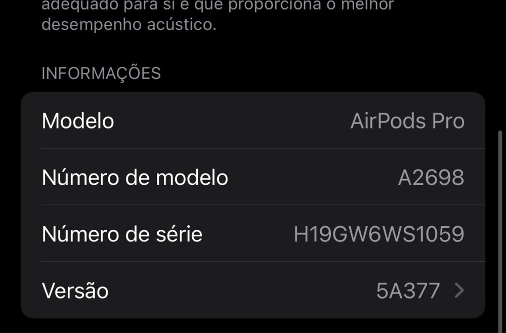 Airpods pro.
