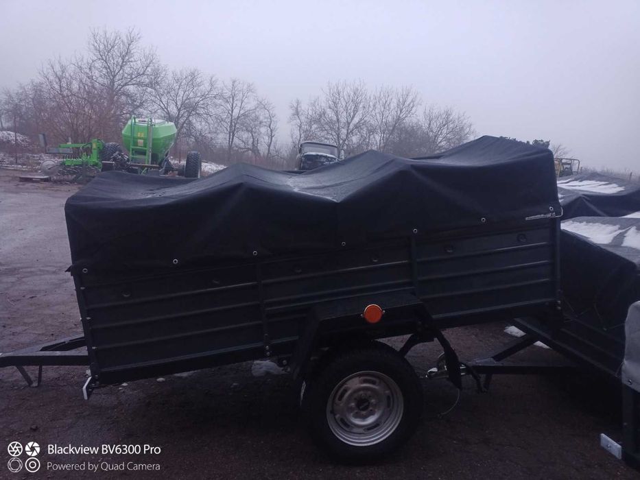 Прицеп Причіп з виробництва ПА 2300*1300*500 міцний посилен на 1.25т