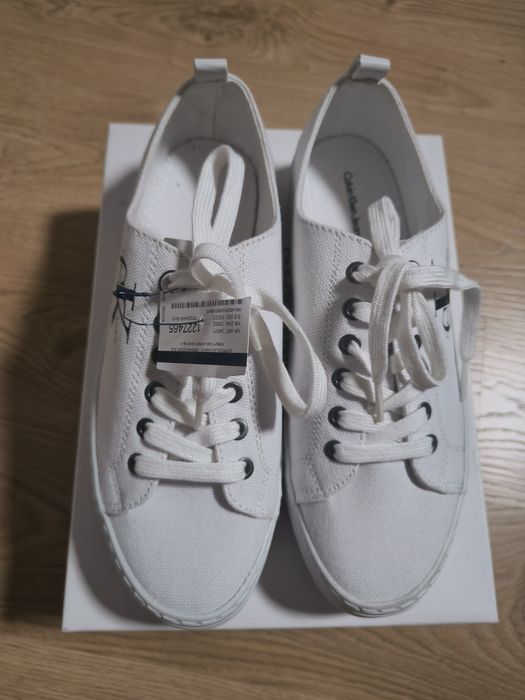 Calvin Klein Jeans tenisówki Zolah na platformie 
Tenisówki Zolah R0 B