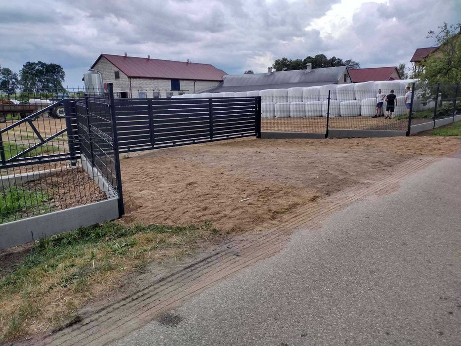 Ogrodzenie panelowe Panele ogrodzeniowe Płot panelowy siatka 3D